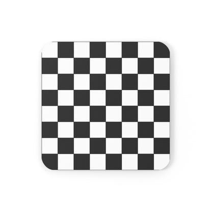 F1 "CHECKERED" Coasters