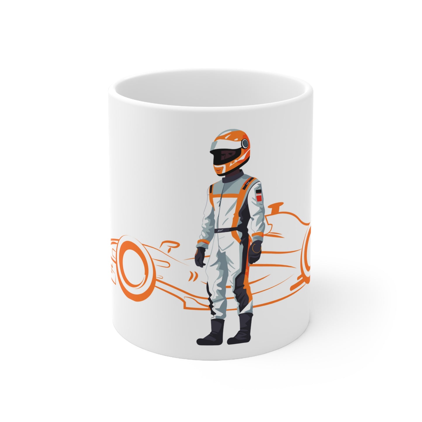 F1 WHITE "MCLAREN DRIVER" Coffee Cup