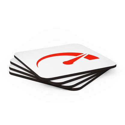 F1 WHITE "HIGH REV" Coasters