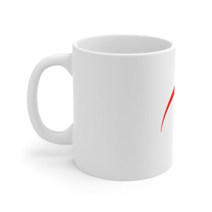 F1 WHITE "HIGH REV" Coffee Cup