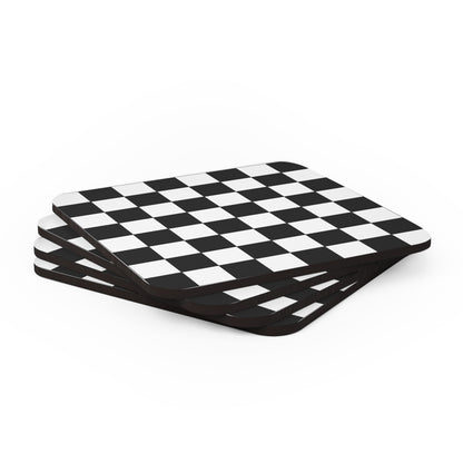 F1 "CHECKERED" Coasters