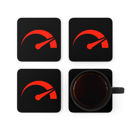 F1 BLACK "HIGH REV" Coasters