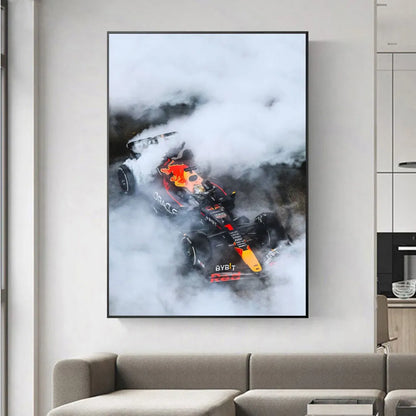 F1 "SMOKY MAX" Poster