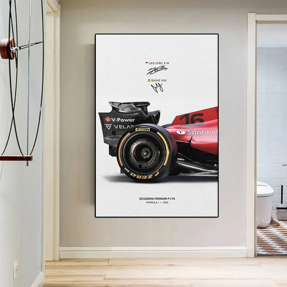 F1 "FERRARI" Poster