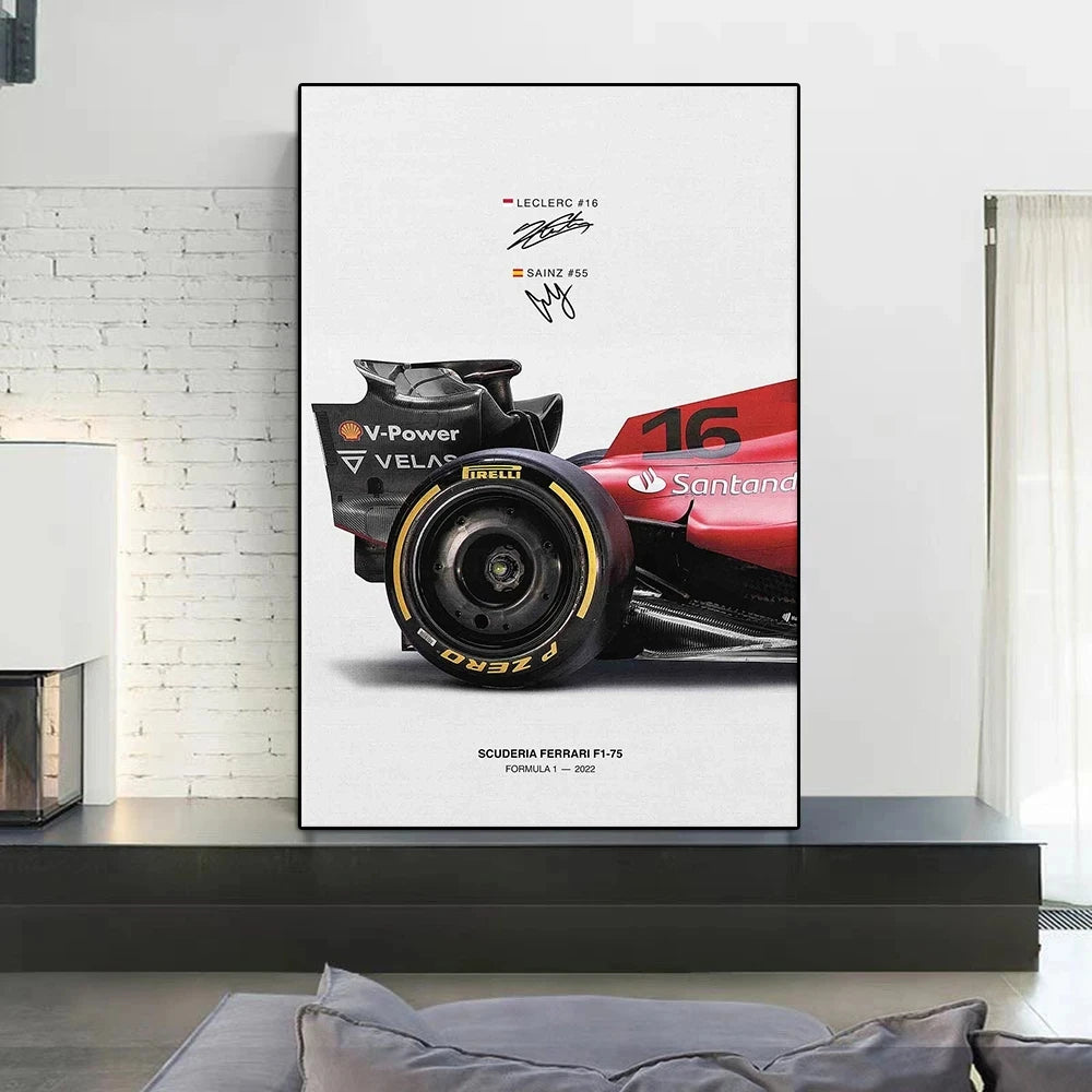 F1 "FERRARI" Poster