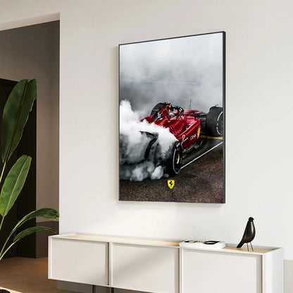 F1 "SMOKY LECLERC" Poster