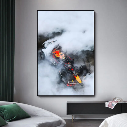 F1 "SMOKY MAX" Poster